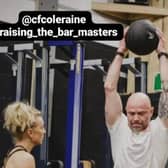 CrossFit Coleraine owners Stephen Hutton and Eve Felton Hutton take gold at the Raising the Bar Mixed Pairs Championship in Leyland, England. Credit Martin Cowey