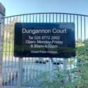 Dungannon Magistrates Court.