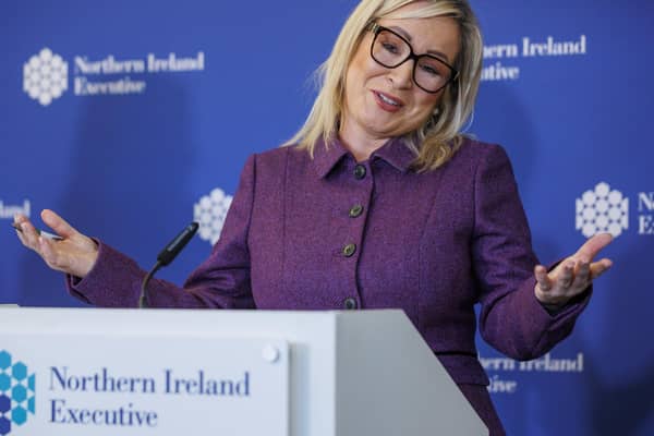 First Minister Michelle O'Neill will boycott the US government's annual St Patrick's Day event. Photo: Liam McBurney/PA Wire