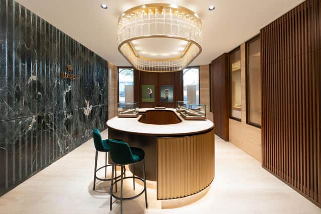 The new Rolex showroom at Queen's Arcade, Belfast