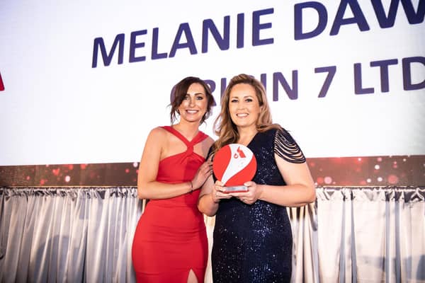 Jeanin Cunningham and Melanie Dawson Origin 7 Ltd, Coagh.