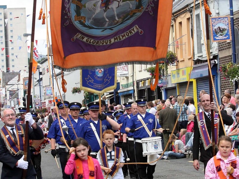 The banner of Ballyeaston LOL 420. NT29-059FP