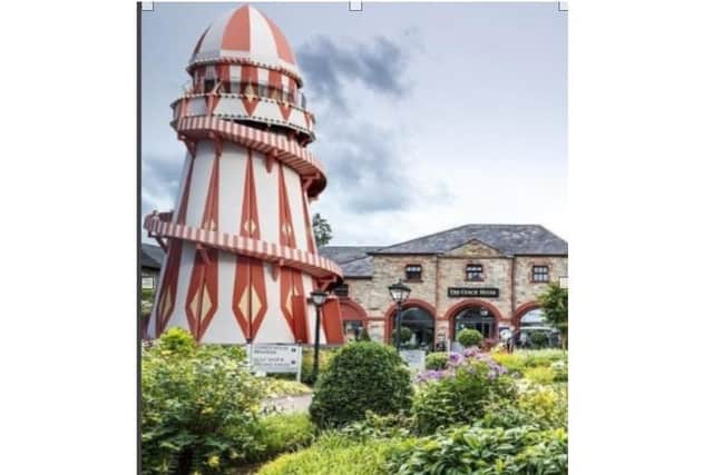 A planning application has been made for the helter skelter at the resort. CREDIT GALGORM COLLECTION