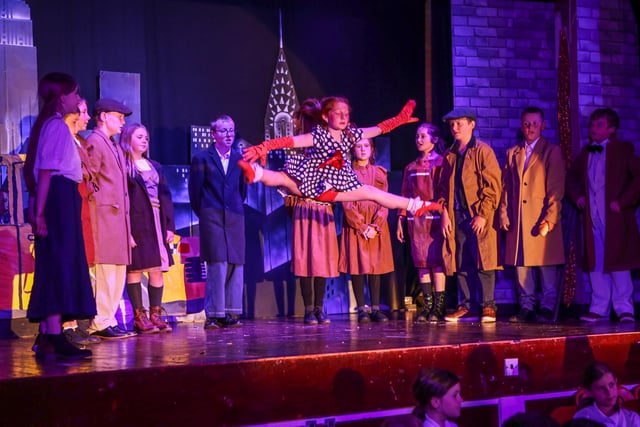 Pupils staged a fantastic production of the musical Annie. Pics by Norman Briggs.