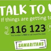 Each volunteer answers an average of 12 calls per Christmas shift