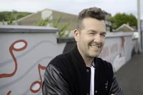 Larne’s DJ Fergie in a still from the award-winning documentary about his mentor, the late DJ and music producer Tony de Vit.  Photo: Restless Films