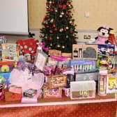 A collection of toys donated to Barnardo’s NI.