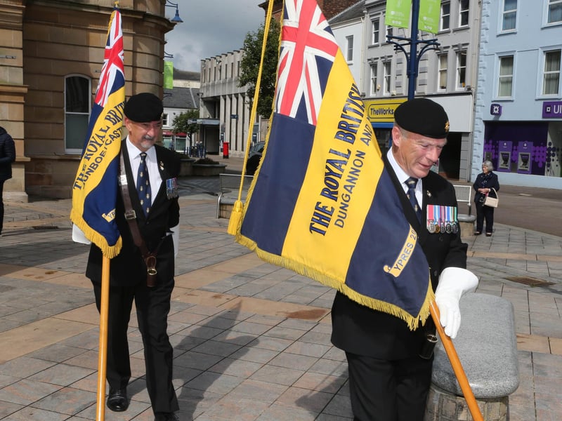Commemorating D-Day in Coleraine.
