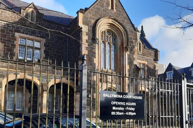 The case was heard at Ballymena Magistrates Court.