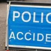 Crash on the Gilford Road near Lurgan, Co Armagh.