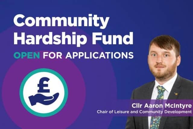 Local community groups are being invited to apply to Lisburn and Castlereagh City Council's hardship fund