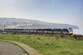 Translink is offering a reward of up to £1,000 for "anyone prepared to give evidence which leads to a conviction" after a conductor was assaulted on a Larne line train.  Photo: Brian Morrison (stock image)