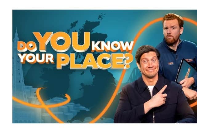Host Vernon Kay is joined by The Traitors star Paul Gorton. CREDIT STELLIFY MEDIA