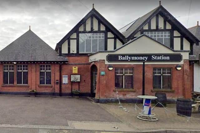 Ballymoney train station. Picture: Google
