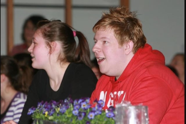 Talent show judges deliberating at Ulidia in 2009.