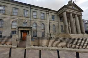 Omagh Courthouse where Dungannon Court is held. Credit: Google