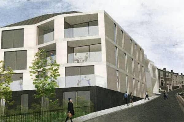 An artist's impression of the new apartment development planned for Portstewart's York Hotel