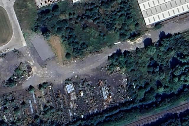 The site where the storage/distribution hub is going to be built, immediately south of Beverage Plastics at Silverwood Business Park, Craigavon, is currently vacant. Credit: Google