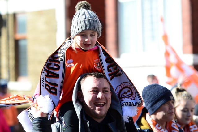 It was great to see fans - young and old - back inside Bloomfield Road