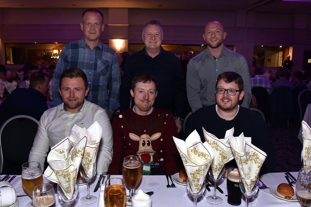 Guests from SAM NI, Portadown pictured at the Seagoe Hotel Christmas Party Night on Friday. PT51-252.