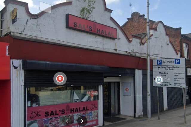 Sal's Halal in Bridge Street, Portadown, Co Armagh.