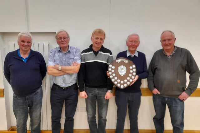 Bushmills & District over 50 pairs finalists 2023