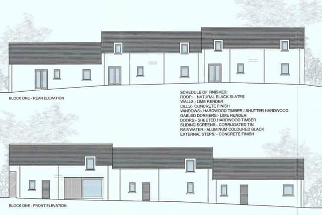 Plans to convert existing outbuildings into self-catering units have been approved. Credit: Mid Ulster District Council