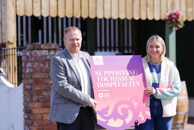 Alderman Paul Greenfield (Chair of Economic Development and Regeneration Committee) and Ellen Mooney, ELN Studio.
