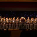 Portadown Male Voice Choir in concert. at Craigavon Civic Centre. Picture: Tony Hendron