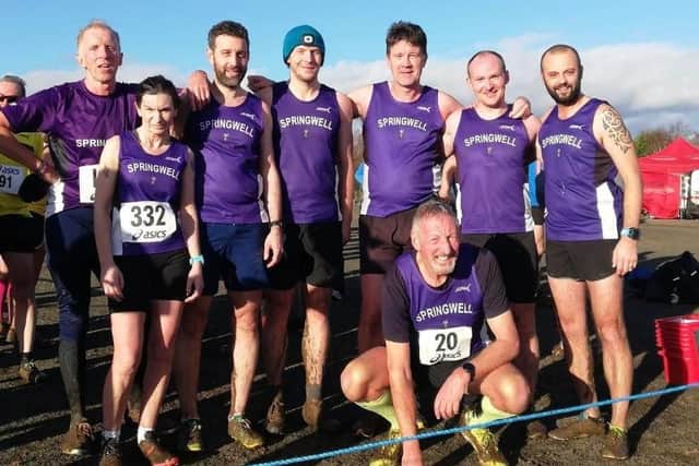 Members at the Derry XC