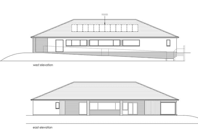 The design of the proposed new venues is considered to be in keeping with existing facilities. Credit: ABC planning portal