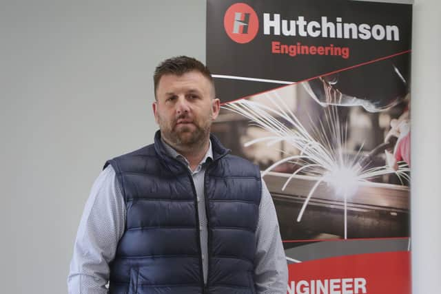 CEO Hutchinson Engineering, Mark Hutchinson