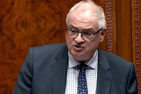 Steve Aiken has slammed Sinn Fein and Alliance's approach to new EU rules in Stormont's Windsor Framework committee.