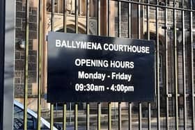 The case was heard at Antrim Magistrates Court, sitting in Ballymena. Photo: Pacemaker