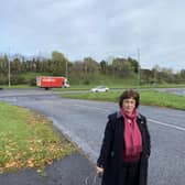 Diane Dodds MLA at the A1.