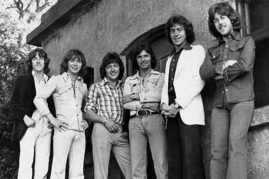 One of the last photos taken of the Miami Showband before 3 of the group were brutally murdered by a UVF masquerading as soldiers at a checkpoint following a gig in Banbridge in 1975. Two of the death squad were blown up by their own bomb as they attempted to put it into the band's minibus.