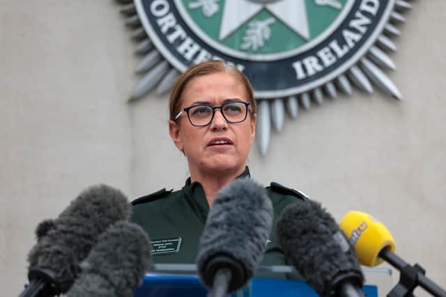 Temporary Assistant Chief Constable Melanie Jones said there will continue to be "a significant visible policing operation in place across Northern Ireland over the weekend to ensure our communities are kept safe". Picture: Matt Mackey / PressEye