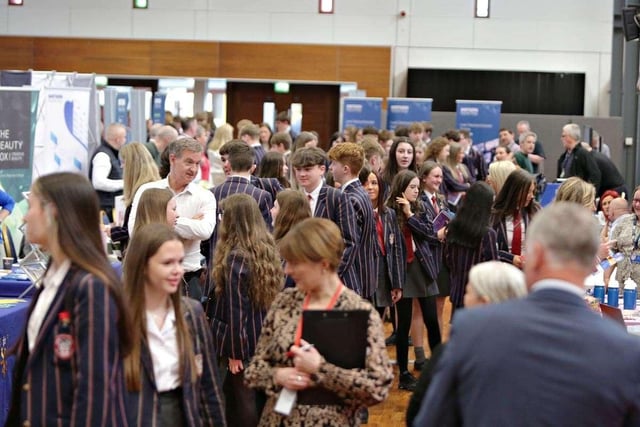 Over 1,300 students, from across the Causeway area, attended a Careers Convention on Wednesday 24th April in the Diamond Hall, Coleraine, where they got to meet and chat to over 50 exhibitors about their prospective careers.