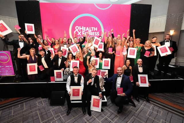 NI Health & Fitness Awards 2023 Winners. Credit Kelvin Boyes