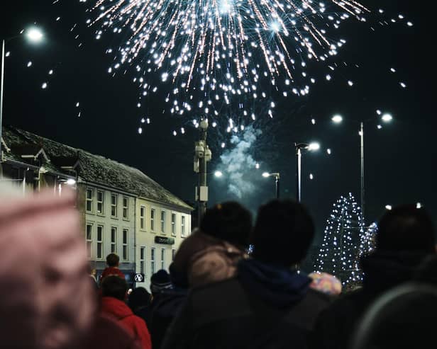 A spectacular fireworks display wowed the crowds on Saturday night in Magherafelt.