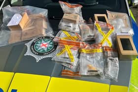 Officers from Portadown Neighbourhood Policing Team, along with colleagues from Tactical Support Group, have made three arrests following the seizure of a quantity of suspected illegal drugs in Portadown today, Wednesday, 20th September.
