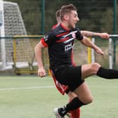 Ballyclare Comrades rescued a point against Annagh. (Pic by Paul Harvey).