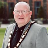The Mayor of Antrim and Newtownabbey, Cllr Neil Kelly. Pic supplied by Antrim and Newtownabbey Borough Council