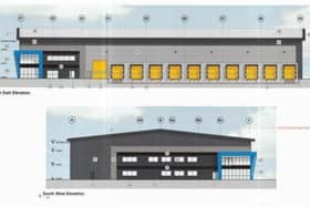 The new MM Freight Ltd warehouse is to be used solely for food storage. Picture: Armagh City, Banbridge & Craigavon Borough Council planning portal