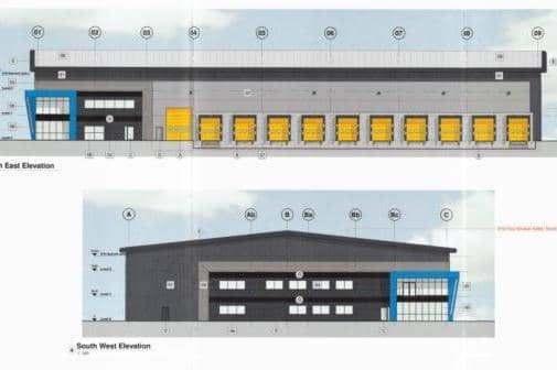 The new MM Freight Ltd warehouse is to be used solely for food storage. Picture: Armagh City, Banbridge & Craigavon Borough Council planning portal