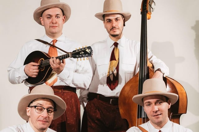 Founded in 2014, The Truffle Valley Boys have been going strong for almost ten years, placing themselves as a poignant group in the Bluegrass music scene across Europe.
Their authentic tunes are all sung into a single microphone, with great attention to detail paid when it comes to their staging and performance.
For more information, go to trufflevalleyboys.com