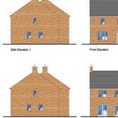 The proposed house designs are deemed to be in keeping with the character of the area. Credit: Mid Ulster planning portal