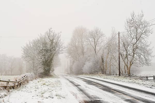 Motorists across Northern Ireland are being urged to take care, particularly on untreated roads, due to potential icy surfaces and snowfalls.  Picture Arthur Allison / Pacemaker (stock image).