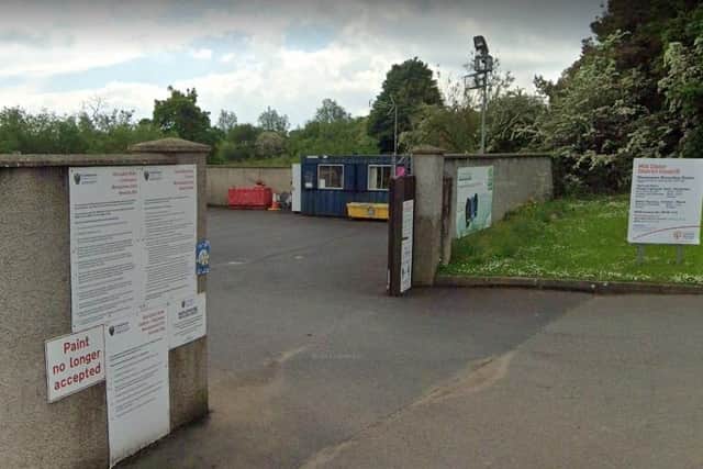 Moneymore Recycling Centre. Picture: Google
