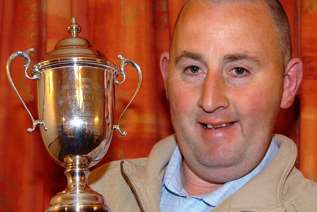 Philip McKnight, Woods Bowling Club men’s singles in 2007.